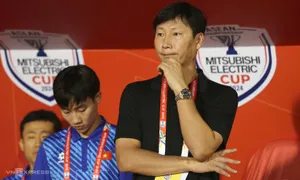 HLV Kim Sang-sik: 'Giành điểm phút cuối cũng là kỳ tích' HLV Kim Sang-sik: 'Giành điểm phút cuối cũng là kỳ tích'