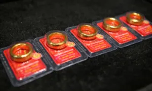 Mỗi lượng vàng tăng nửa triệu đồng Mỗi lượng vàng tăng nửa triệu đồng