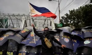 Người biểu tình bạo lực ở Philippines có thể bị truy tố tội phản loạn